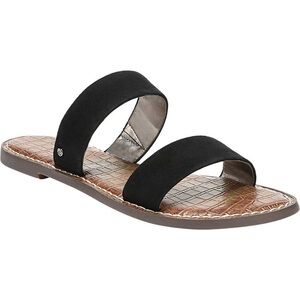 Sam Edelman Gala Slide Black and Brown Women's Sandals
